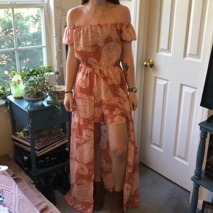 Paisley Romper with Skirt!